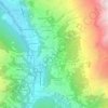 Taillau topographic map, elevation, terrain