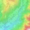 Plésod topographic map, elevation, terrain