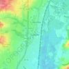 Turnford topographic map, elevation, terrain