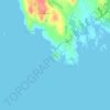 Lindesnes fyr topographic map, elevation, terrain