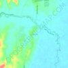 Sebuntal topographic map, elevation, terrain