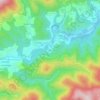Ayez topographic map, elevation, terrain