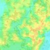 Chardonnière topographic map, elevation, terrain