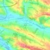 Las Landos topographic map, elevation, terrain