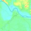 Sitiung topographic map, elevation, terrain