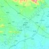 禹州市 topographic map, elevation, terrain