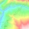 Sentam topographic map, elevation, terrain