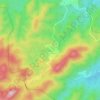 Pang Ung topographic map, elevation, terrain