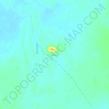 Subayhah topographic map, elevation, terrain
