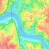 Quinta das Belezas topographic map, elevation, terrain