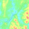 Bintang Ara topographic map, elevation, terrain