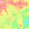 San Vicente topographic map, elevation, terrain