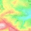 Thornton topographic map, elevation, terrain