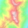 Κακαρδίτσα topographic map, elevation, terrain