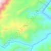 Danime topographic map, elevation, terrain