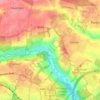 Sarratt Bottom topographic map, elevation, terrain