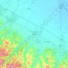 Forlì topographic map, elevation, terrain