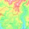 Cilograng topographic map, elevation, terrain