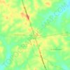 Kerinci Kanan topographic map, elevation, terrain