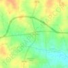 Perumanallur topographic map, elevation, terrain