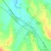 Great Western topographic map, elevation, terrain