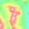 Buckley Mountain topographic map, elevation, terrain