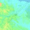 Alam Barajo topographic map, elevation, terrain
