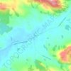 Tokanui topographic map, elevation, terrain