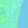 Pinehurst Village topographic map, elevation, terrain