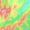 Arato topographic map, elevation, terrain