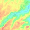 Sungai Limau topographic map, elevation, terrain
