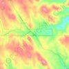 Merritt topographic map, elevation, terrain