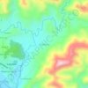 Boliwong topographic map, elevation, terrain