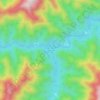 Sop Kai topographic map, elevation, terrain