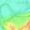 Heimsen topographic map, elevation, terrain