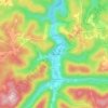 Selbyville topographic map, elevation, terrain