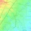 Pundungan topographic map, elevation, terrain