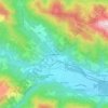 Kötschach topographic map, elevation, terrain