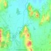 Castell d'Empordà topographic map, elevation, terrain