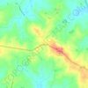 Johnsonville topographic map, elevation, terrain