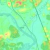 Changlaicun topographic map, elevation, terrain