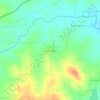 Gajanuru topographic map, elevation, terrain