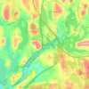 Brewster topographic map, elevation, terrain