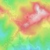 Pietrele Doamnei topographic map, elevation, terrain