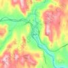 Shelburne topographic map, elevation, terrain