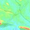 Mundur topographic map, elevation, terrain