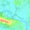 Shillingford topographic map, elevation, terrain