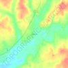 Peterman topographic map, elevation, terrain