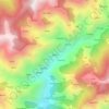 Gond topographic map, elevation, terrain