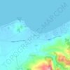 Roda topographic map, elevation, terrain